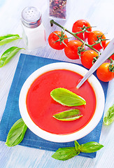 Image showing tomato soup