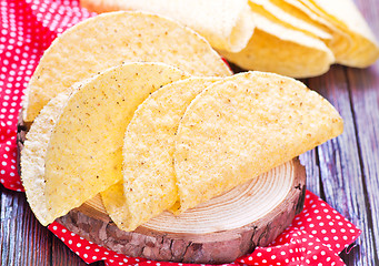 Image showing taco shells