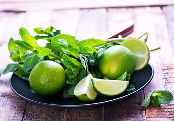 Image showing ingredients for mojito