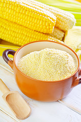 Image showing corn flour