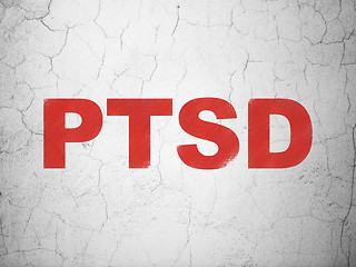 Image showing Health concept: PTSD on wall background