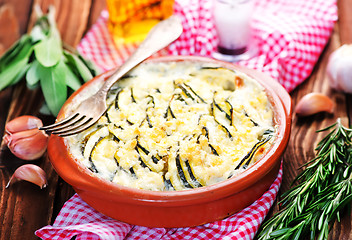 Image showing baked zuchini