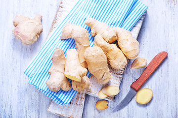 Image showing fresh ginger