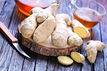 Image showing ginger tea