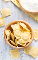 Image showing raw ravioli