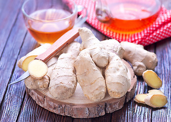 Image showing ginger tea