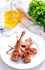 Image showing fried chop meat