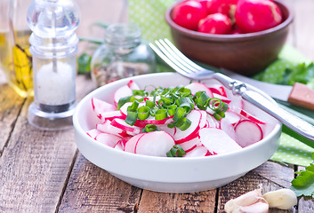 Image showing radish salad