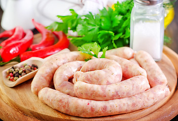 Image showing sausages