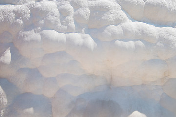 Image showing closeup of travertines iof Pammukale