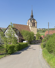 Image showing church in Baechlingen