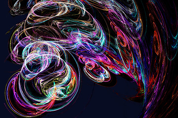 Image showing Abstract image : fractal vortex.