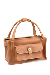 Image showing leather bag