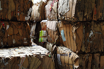 Image showing paper carton box garbage 