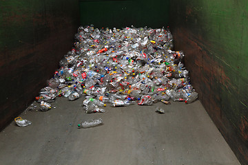 Image showing plastic pet bottle garbage