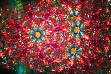 Image showing color kaleidoscope texture