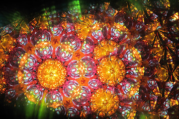 Image showing color kaleidoscope texture