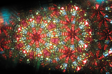 Image showing color kaleidoscope texture