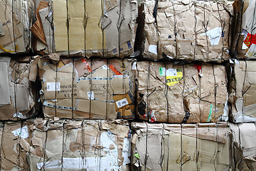 Image showing paper carton box garbage 