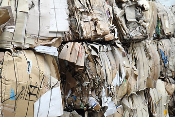 Image showing paper carton box garbage 