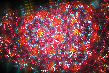 Image showing color kaleidoscope texture