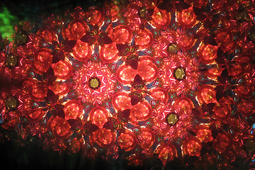 Image showing color kaleidoscope texture