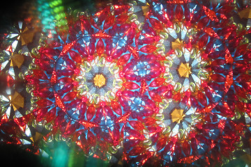 Image showing color kaleidoscope texture