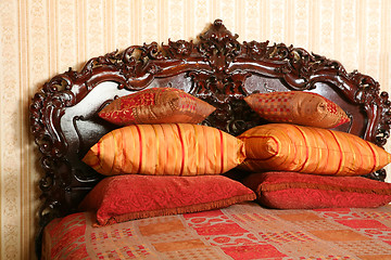 Image showing vintage bed