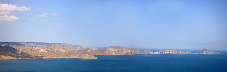 Image showing Black sea coast of Crimea