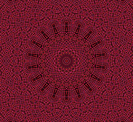 Image showing Abstract background with concentric pattern