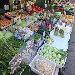 Image showing Farmers Market