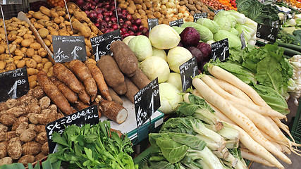 Image showing Vegetables Market