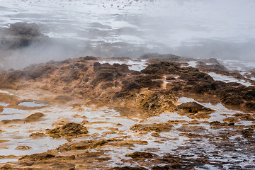 Image showing Geothermal surface in icelandic nature