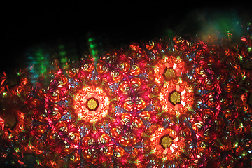 Image showing color kaleidoscope texture