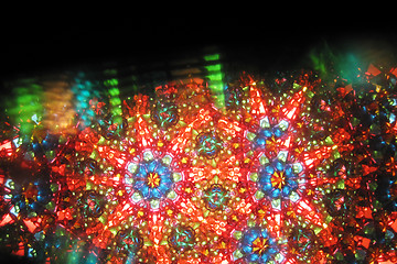 Image showing color kaleidoscope texture