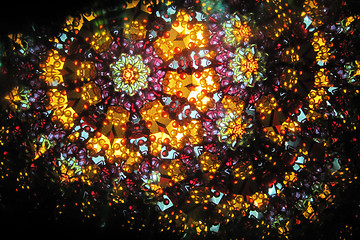 Image showing color kaleidoscope texture