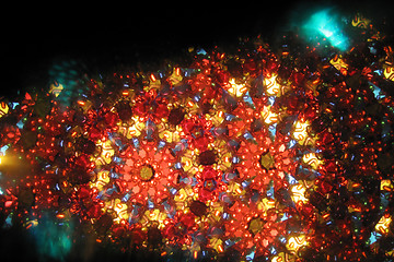 Image showing color kaleidoscope texture