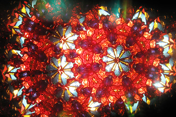 Image showing color kaleidoscope texture