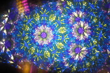 Image showing color kaleidoscope texture