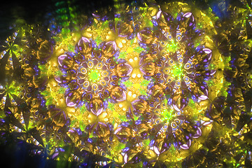 Image showing color kaleidoscope texture