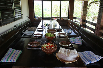 Image showing Table ready for lunch