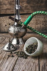 Image showing Stylish Arabic hookah