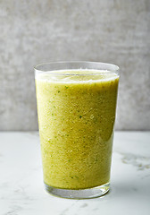 Image showing glass of smoothie