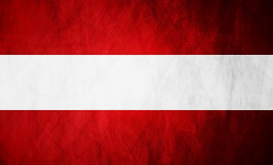 Image showing Austrian grunge flag background