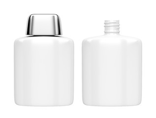 Image showing Aftershave lotion bottles