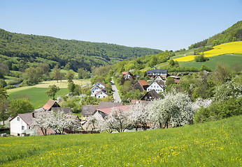 Image showing rural springtime scenery