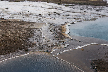 Image showing Iceland nature surface with snow