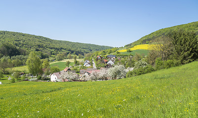 Image showing rural springtime scenery