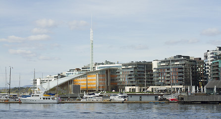 Image showing Oslo harbour, Norway