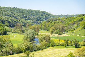 Image showing rural springtime scenery